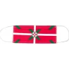 Masque tissu imprimé drapeau Pays Basque Lavable Catégorie 1