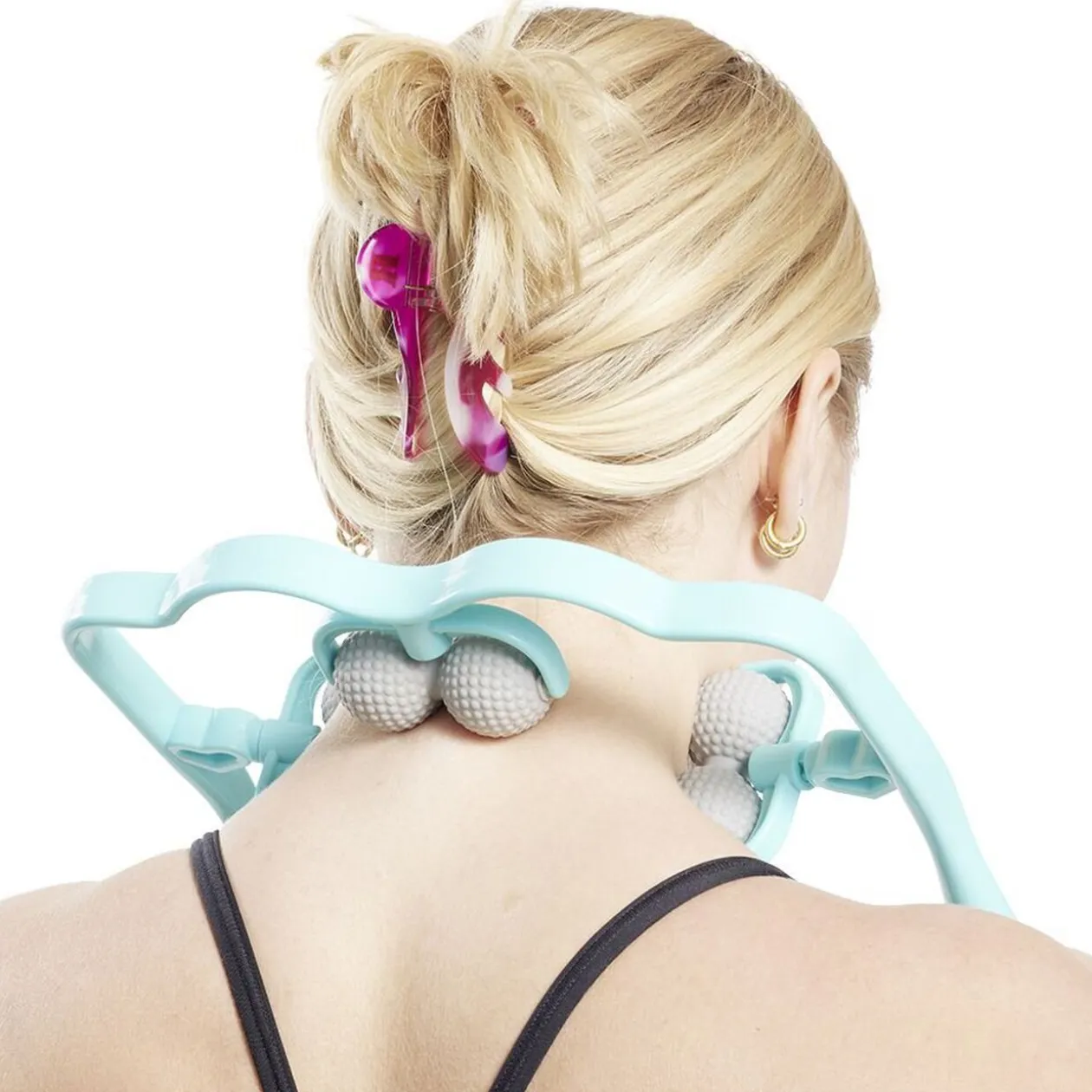 Masseur de cou/jambe manuel 6 têtes