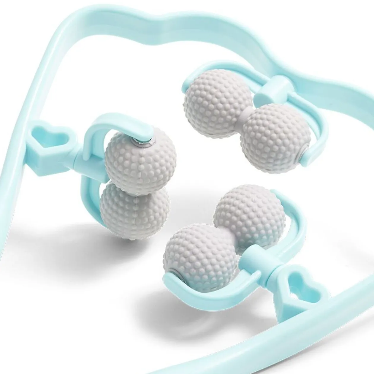 Masseur de cou/jambe manuel 6 têtes