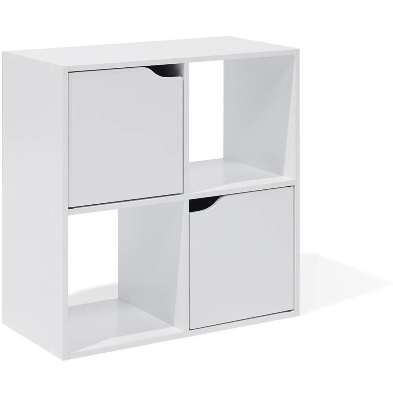 Meuble de rangement Adam 4 cases Blanc 60x29,8xH60 cm