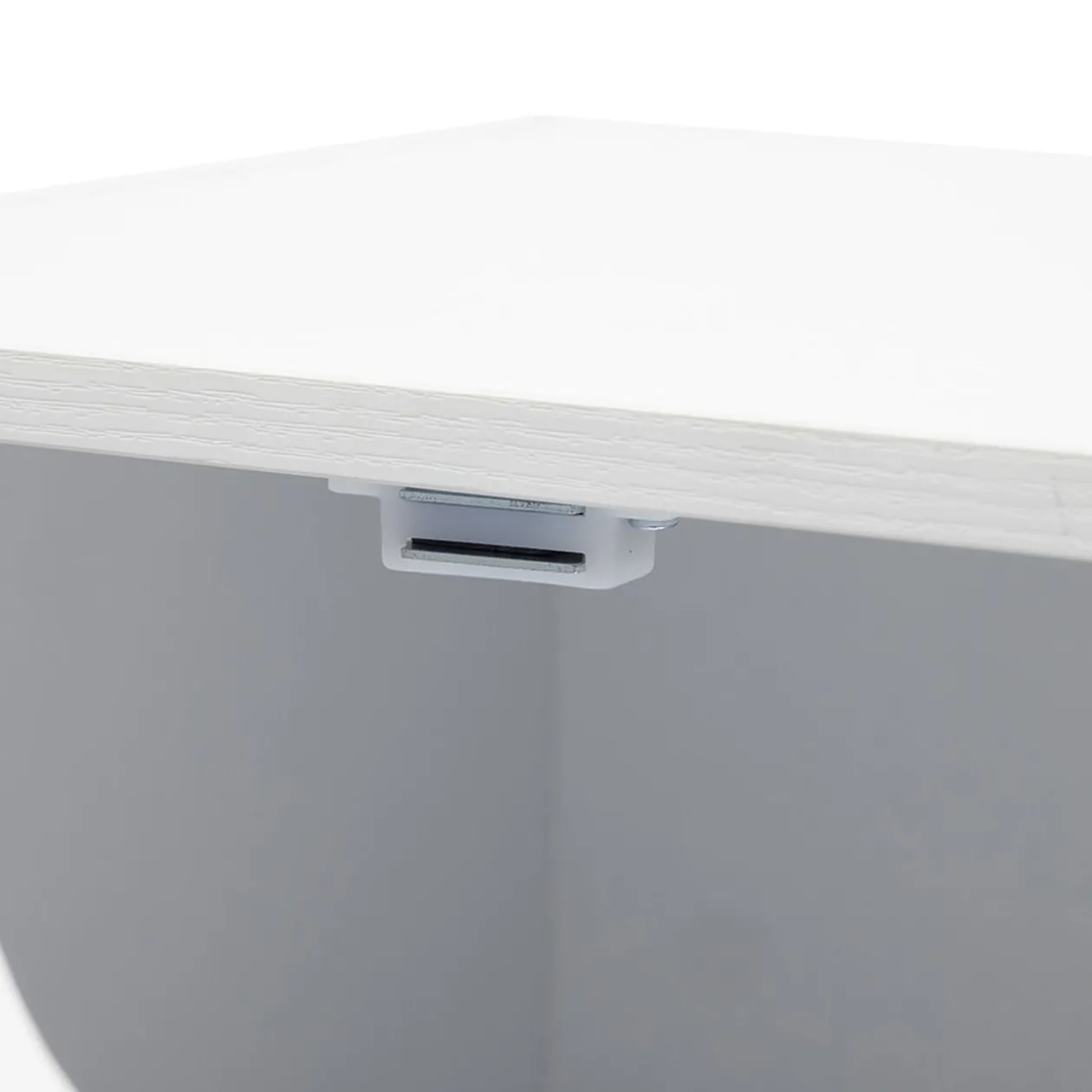 Meuble de rangement Adam 4 cases Blanc 60x29,8xH60 cm