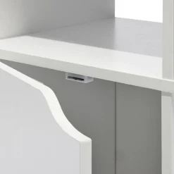 Meuble de rangement Adam 6 cases Blanc 60x29,8xH90 cm