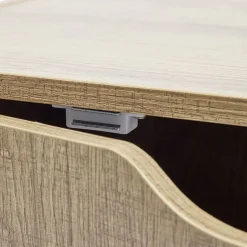 Meuble de rangement Adam 6 cases Marron 60x29,8xH90 cm