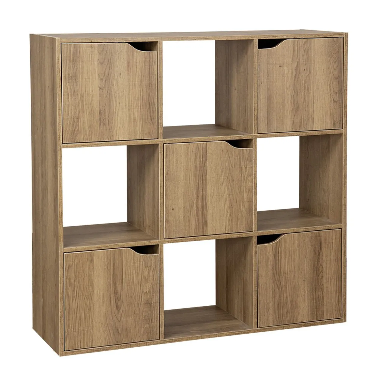 Meuble étagères mdf 9 casiers