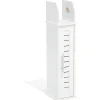 Meuble WC Richmond vertical bois blanc