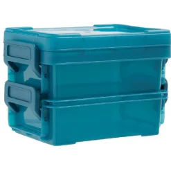 Mini boîte de rangement 0,2L fermeture clip x2