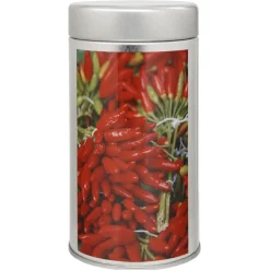 Mini boîte en métal décor épices