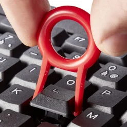 Mini brosse de nettoyage 5en1 Homday Xpert pour clavier et écouteur