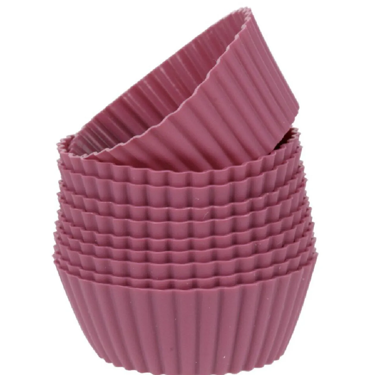 Mini caissette ronde silicone x10