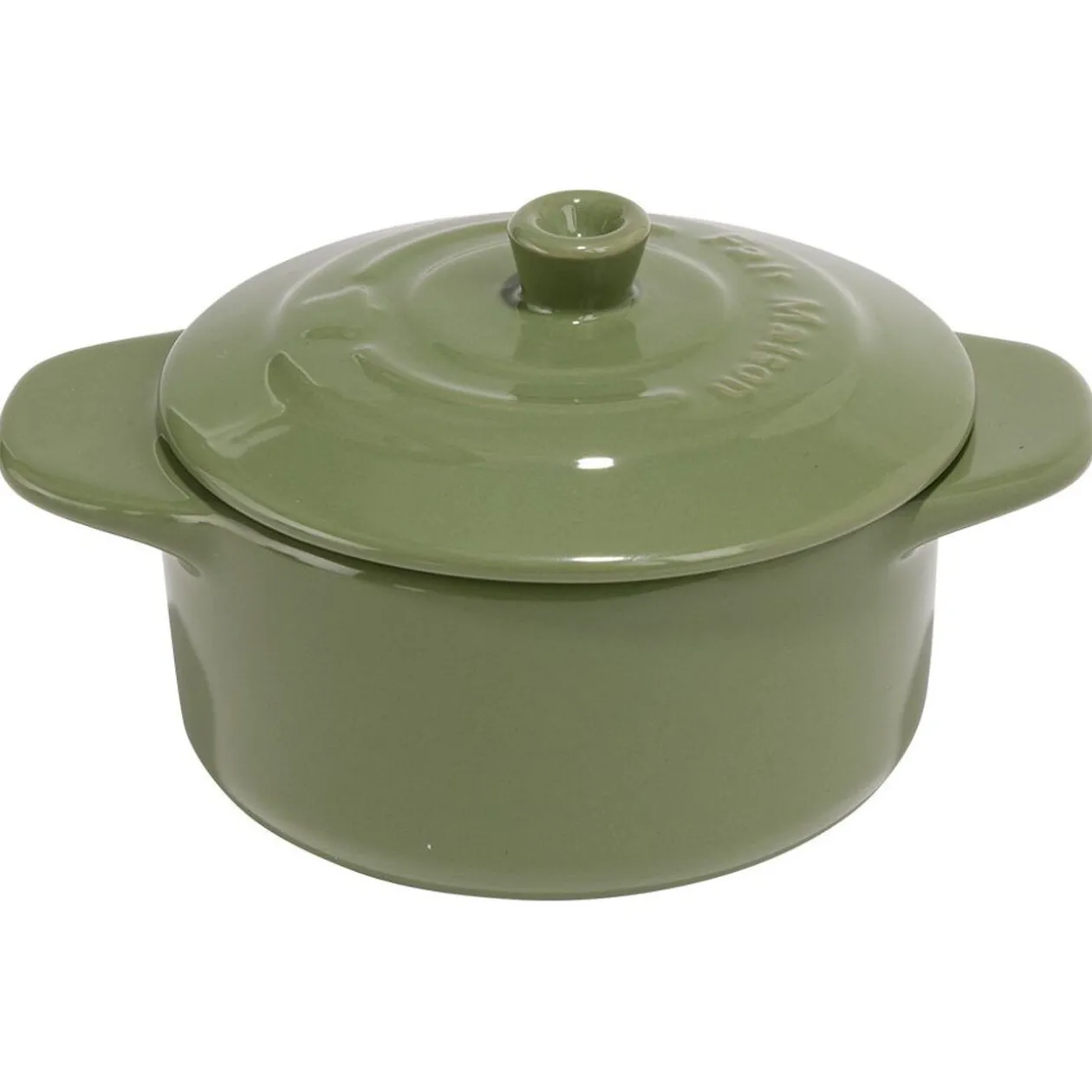 Mini cocotte en céramique avec couvercle