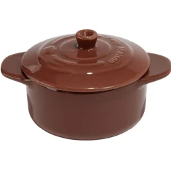 Mini cocotte en céramique avec couvercle