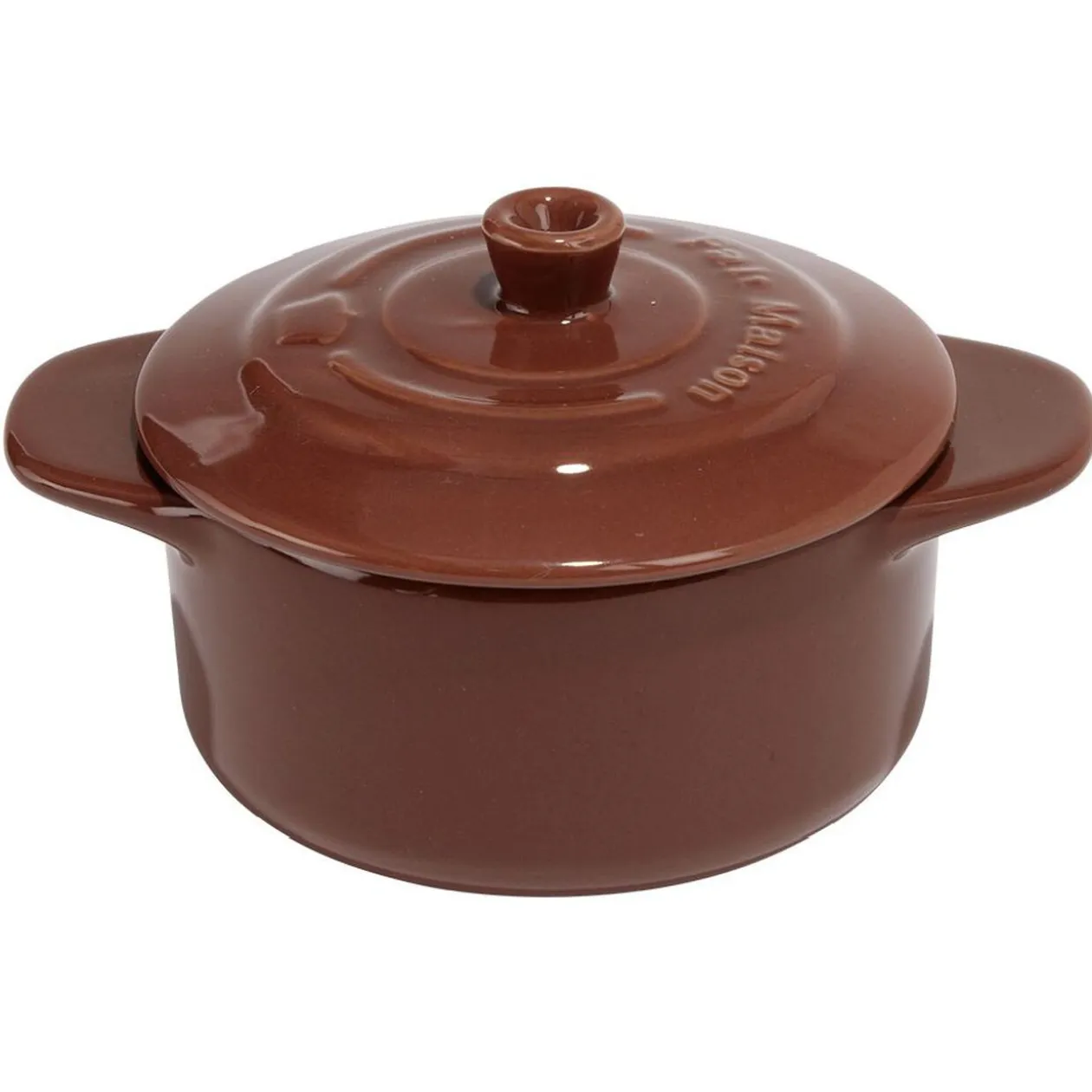 Mini cocotte en céramique avec couvercle