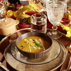 Mini cocotte individuelle en céramique avec couvercle - marron clair ou foncé