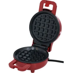 Mini gaufrier rouge 500-600W