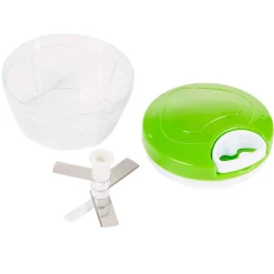 Mini hachoir manuel blanc et vert