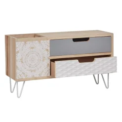 Mini meuble de rangement 2 tiroirs collection Serenity