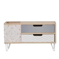 Mini meuble de rangement 2 tiroirs collection Serenity