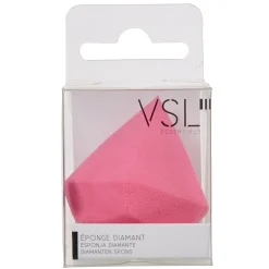 Mini éponge pour visage forme diamant