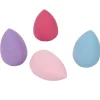Mini éponge pour visage latex forme oeuf pastel x4