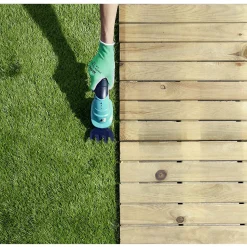 Mini taille haie coupe herbe rechargeable 3,7 V