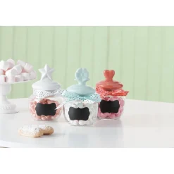 Mini-Bonbonnière ardoise en verre