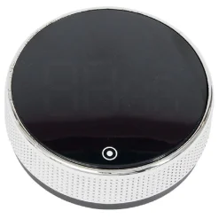 Minuteur numérique magnétique noir Ø7,8x2,7cm