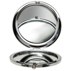 Miroir de poche à paillettes