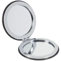 Miroir de voyage rond grossissant x1/x2