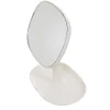 Miroir POP blanc sur pied repose bijoux