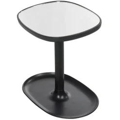 Miroir POP noir sur pied repose bijoux