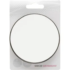 Miroir rond grossissant à ventouse
