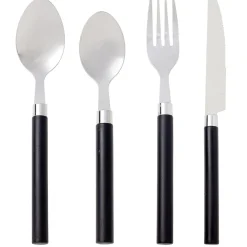 Ménagère 16 couverts inox manche plastique