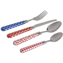 Ménagère 16 pièces design guinguette