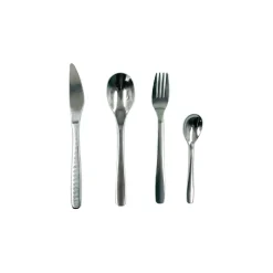 Ménagère 16 pièces inox gris