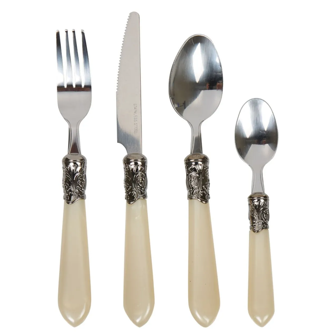 Ménagère 24 pièces nacré