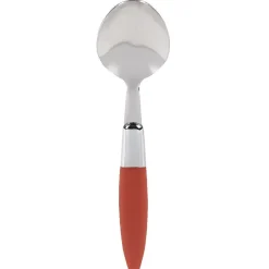 Ménagère 24 pièces rouge