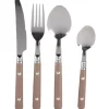 Ménagère 16 pièces taupe