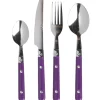 Ménagère 16 pièces violet