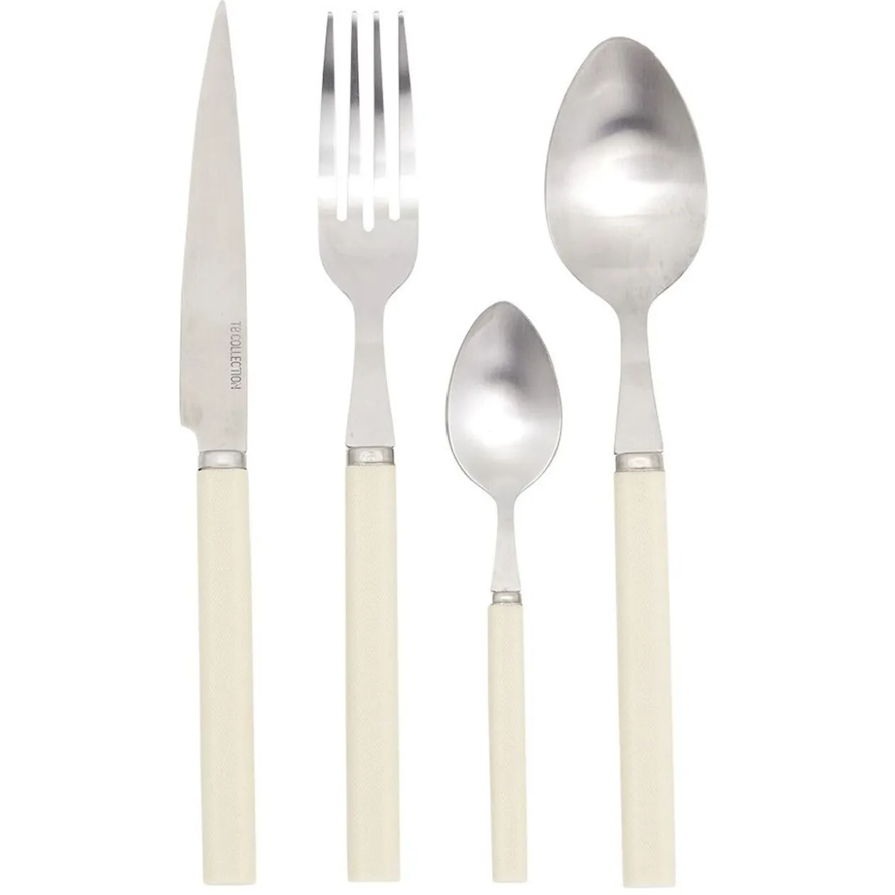 Ménagère laguiole cottage 16pcs ivoire