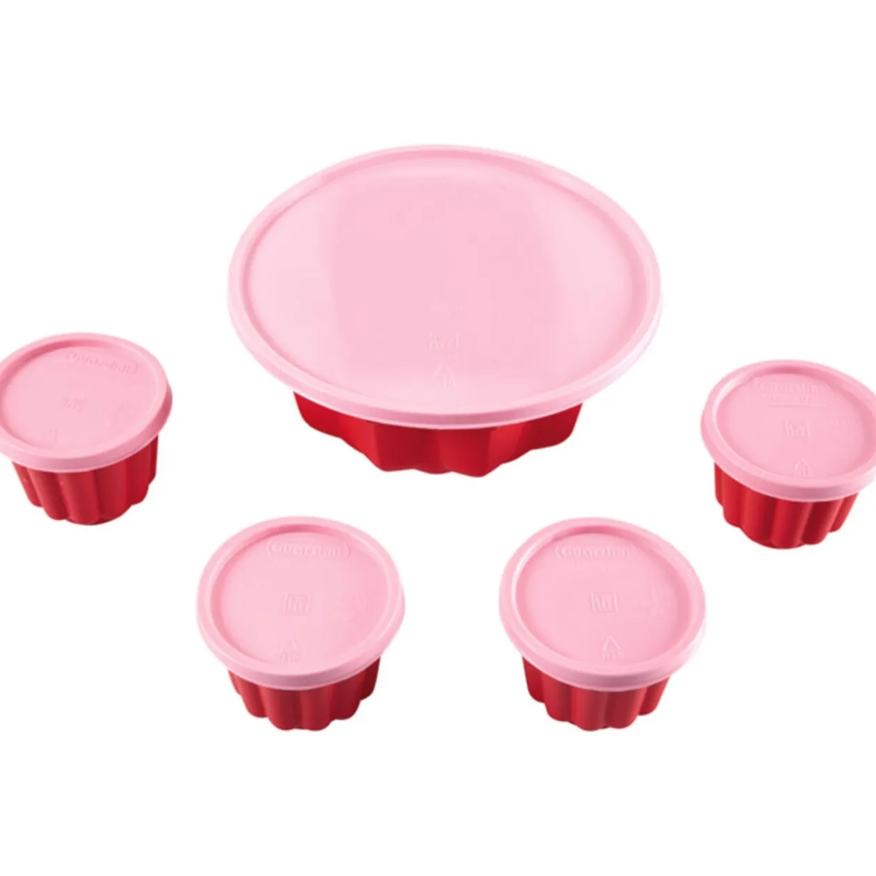 Moule à charlotte et 4 mini moules