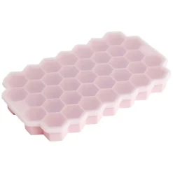 Moule à glaçon silicone rose x37 - 20,8x12,8xH2,3cm