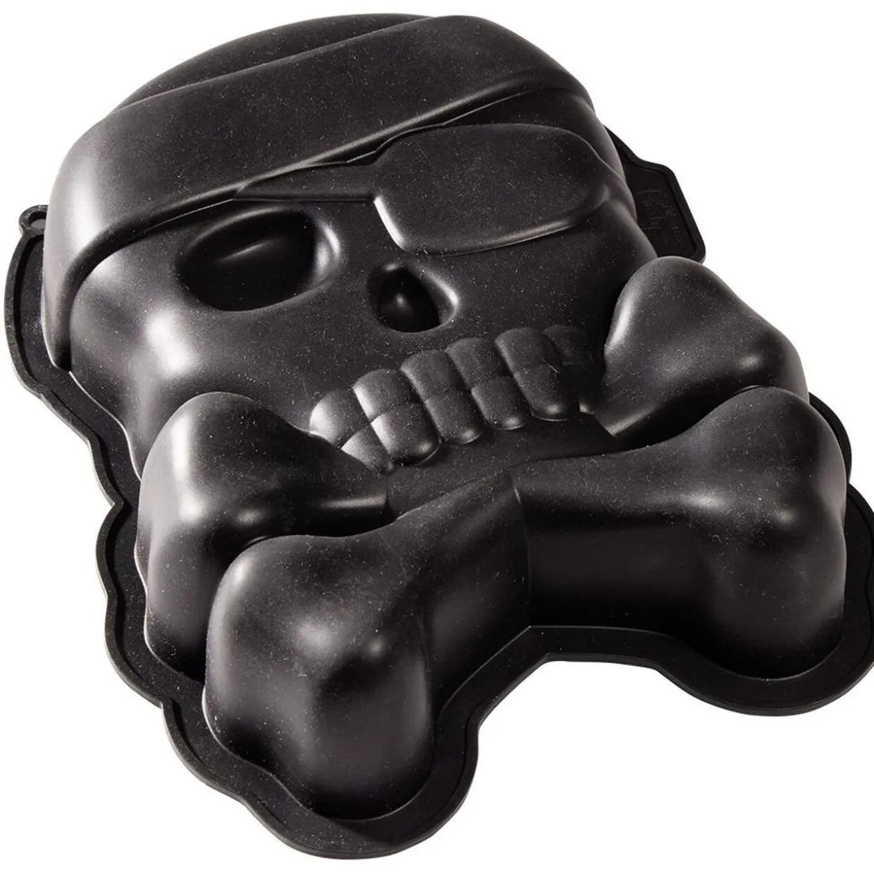 Moule à gâteau forme pirate silicone 26x19xH5,5cm