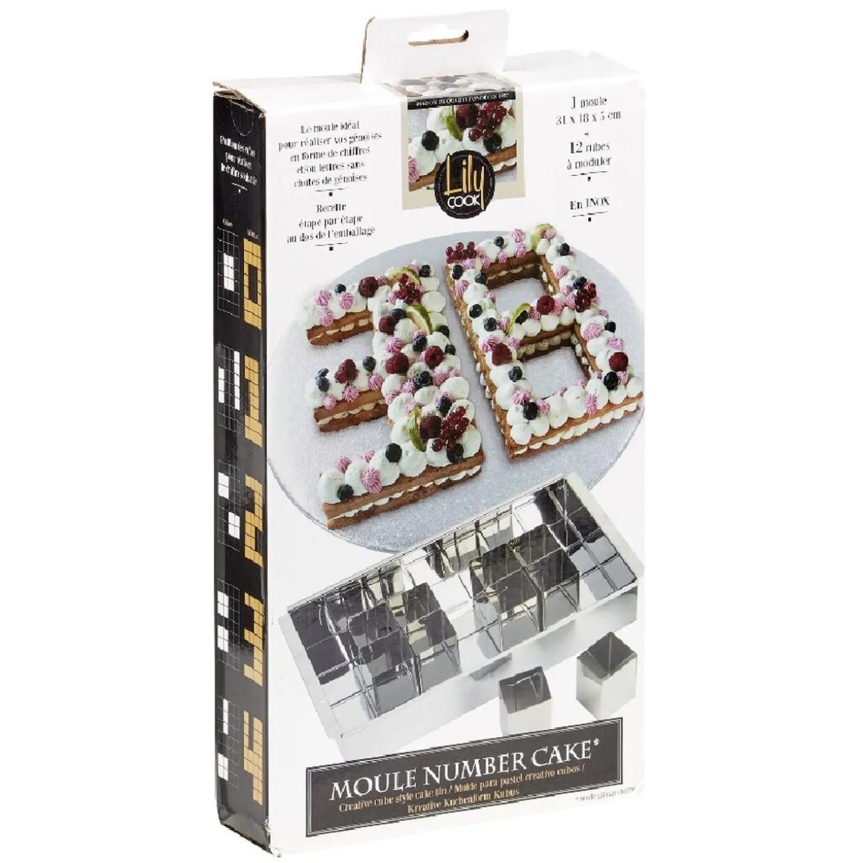 Moule à gâteaux Numéro de 0 à 9