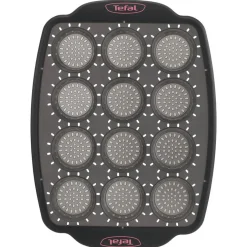 Moule à mini muffins Tefal Crispybake en silicone rétractable 12 pièces
