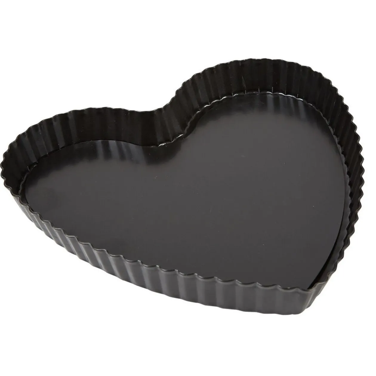Moule à pâtisserie forme coeur avec fond amovible
