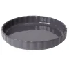 Moule à tarte en céramique gris