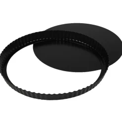 Moule à tarte rond avec fond amovible