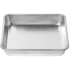 Moule carré en métal gris