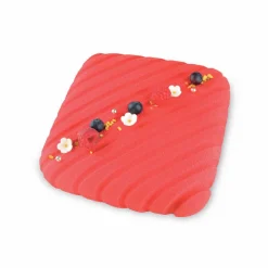 Moule carré pixel 3D silicone vert