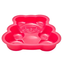 Moule forme nounours silicone rose